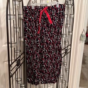 Christmas candy cane pajama pants